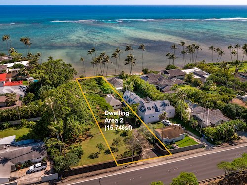 Beachfront Oahu land for sale